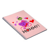 Frog New Mommy Gifts Notizblock (Rechte Seite)