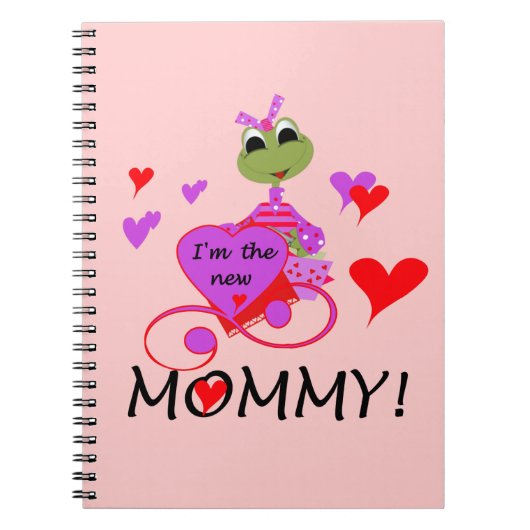 Frog New Mommy Gifts Notizblock (Vorderseite)
