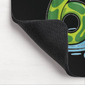 Frog Number 67 Or 67th Birthday Cool Meme Six Seve Mousepad (Ecke)