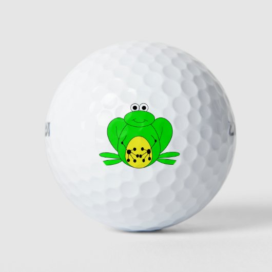 Frog Pack von Golfballen Golfball (Vorderseite)