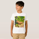 Frog Painting - Gift for Animal Lovers T-Shirt (Vorne ganz)
