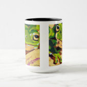 Frog Painting - Gift for Animal Lovers Tasse (Zentrum)