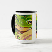 Frog Painting - Gift for Animal Lovers Tasse (Vorderseite Links)