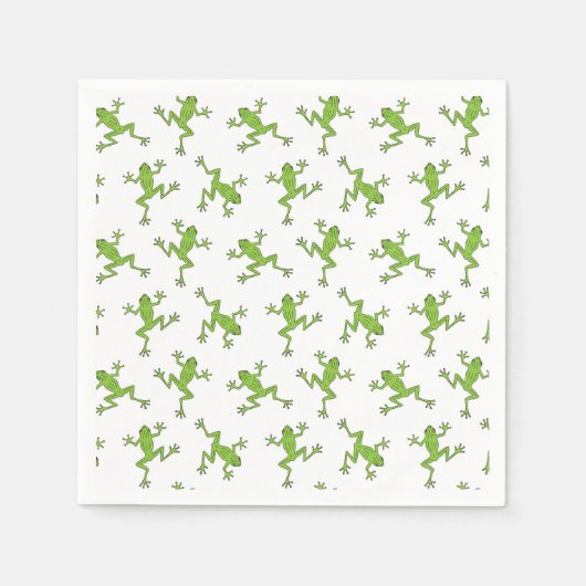 Frog Paper Serviette (Vorderseite)
