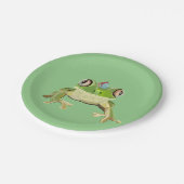 Frog Paper-Teller Pappteller (Schrägansicht)