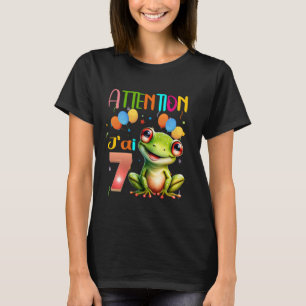Frog Party Frog Geburtstagsparty Happy Birthday Fr T-Shirt