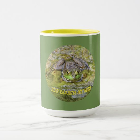 FROG PEERING AN DICH / DU SIEHST AN MIR? TASSE (Zentrum)