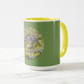 FROG PEERING AN DICH / DU SIEHST AN MIR? TASSE (VorderseiteRechts)
