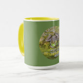 FROG PEERING AN DICH / DU SIEHST AN MIR? TASSE (Vorderseite Links)
