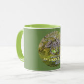 FROG PEERING AN DICH / DU SIEHST AN MIR? TASSE (Vorderseite Links)