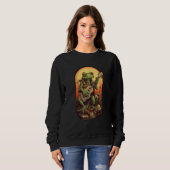 Frog Playing Banjo  Frog Sweatshirt (Vorne ganz)