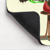 Frog Playing Guitar Mousepad (Ecke)