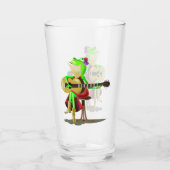 Frog Playing Guitar - Romantik - Liebe Glas (Rückseite)