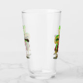 Frog Playing Guitar - Romantik - Liebe Glas (Rechts)