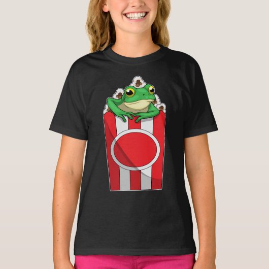 Frog Popcorn T-Shirt (Vorderseite)