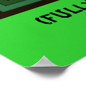 FROG Poster verlässt sich auf Gott (Ecke)