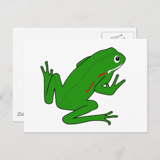 FROG POSTKARTE (Vorne/Hinten)