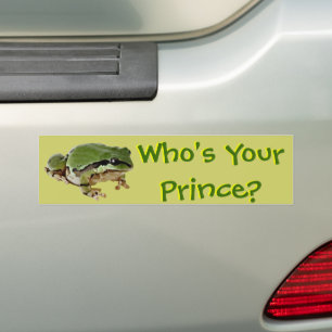 Frog Prince Autoaufkleber