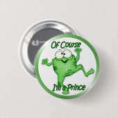 Frog Prince Button (Vorne & Hinten)
