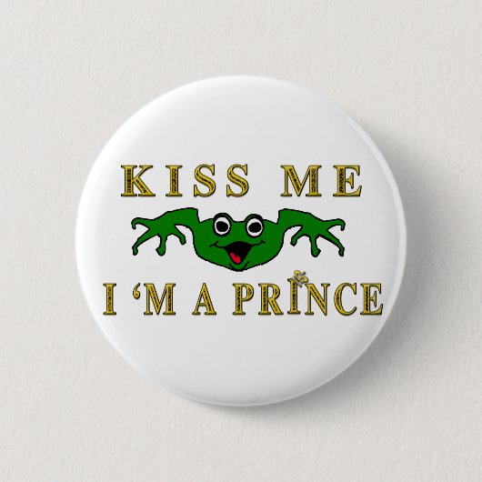 Frog Prince Button (Vorderseite)
