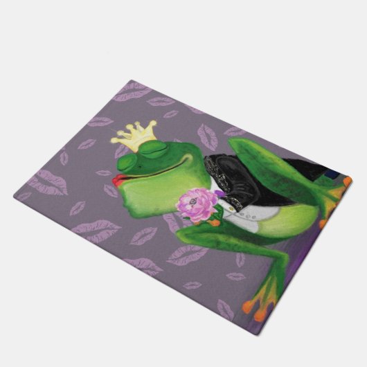 Frog Prince Doormat Fußmatte (Schrägansicht)