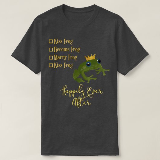 Frog Prince Five Step T-Shirt (Design vorne)