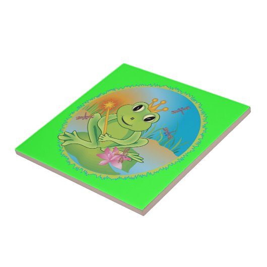 Frog Prince Fliese (Seite)