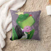 Frog Prince Funny Pillow Kissen (Decke)