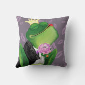 Frog Prince Funny Pillow Kissen (Rückseite)