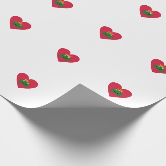 Frog Prince Geschenkpapier (Ecke)