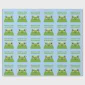 Frog Prince Geschenkpapier (Flach)