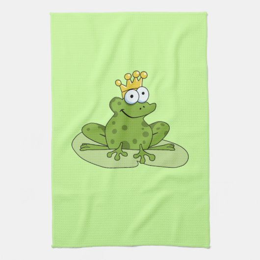 Frog Prince Handtuch (Vertikal)