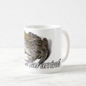 Frog Prince - "Hier bin ich" Kaffeetasse (VorderseiteRechts)