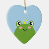 Frog Prince Keramik Ornament (Rechts)