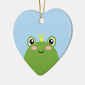 Frog Prince Keramik Ornament (Links)