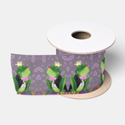 Frog Prince - Kiss Satinband (Spule)