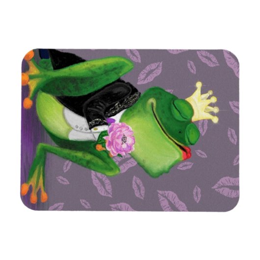 Frog Prince - Kissy Magnet (Horizontal)