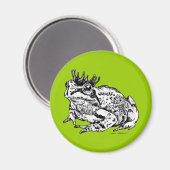 Frog Prince Magnet (Vorderseite/Rückseite)