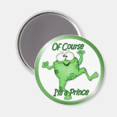Frog Prince Magnet (Vorderseite/Rückseite)