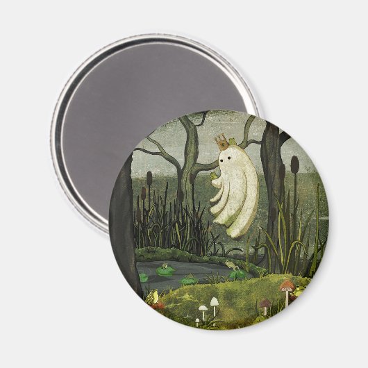 Frog Prince Magnet (Vorderseite/Rückseite)