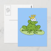 Frog Prince Postcard Postkarte (Vorne/Hinten)