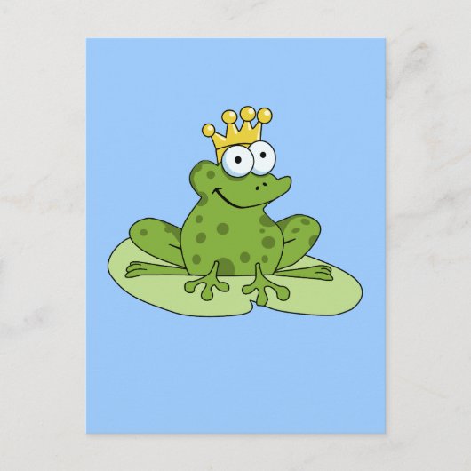 Frog Prince Postcard Postkarte (Vorderseite)