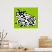 Frog Prince Poster (Küche)
