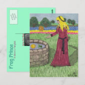 Frog Prince Postkarte (Vorne/Hinten)