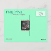 Frog Prince Postkarte (Rückseite)