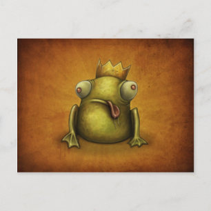 Frog Prince Postkarte