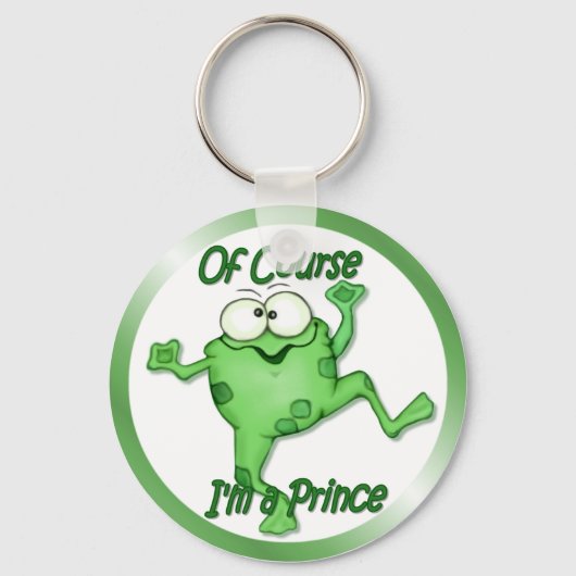 Frog Prince Schlüsselanhänger (Vorderseite)