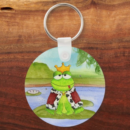 Frog Prince Schlüsselanhänger (Vorderseite)