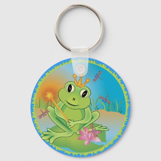 Frog Prince Schlüsselanhänger (Vorderseite)