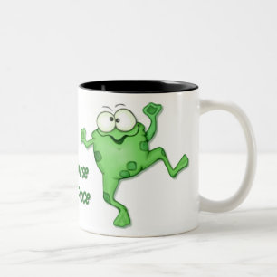 Frog Prince Zweifarbige Tasse